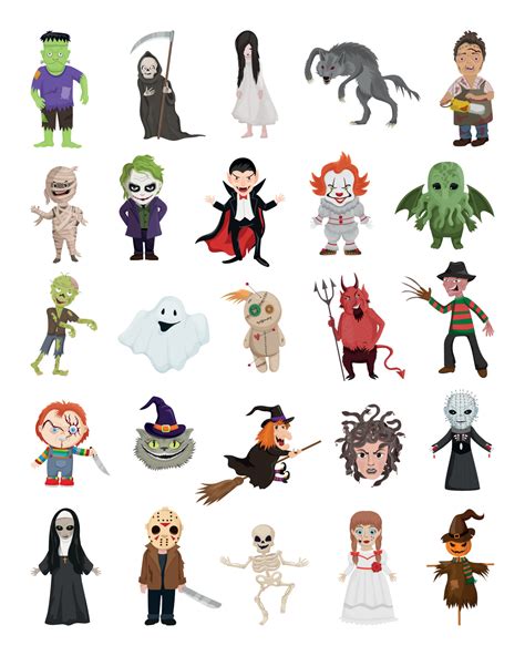 Halloween Monsters .